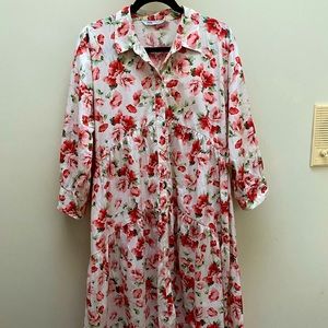 Spring floral Zara dress